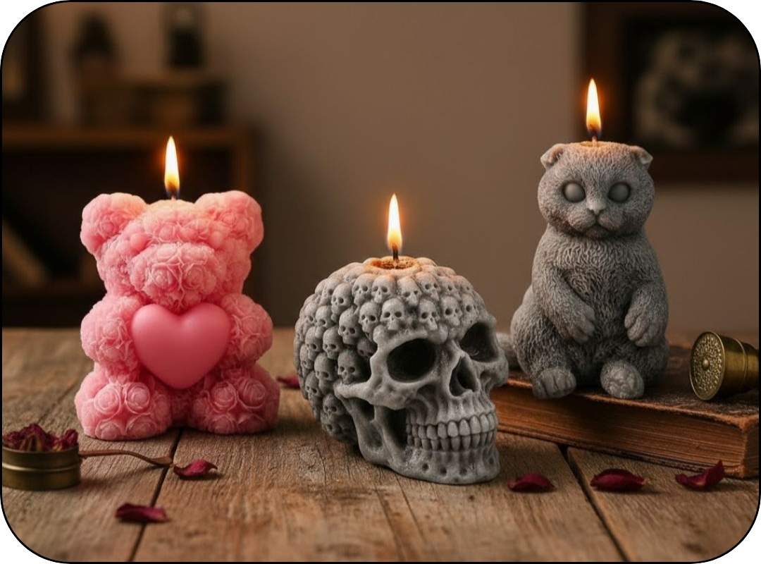 Dekorační svíčky na míru